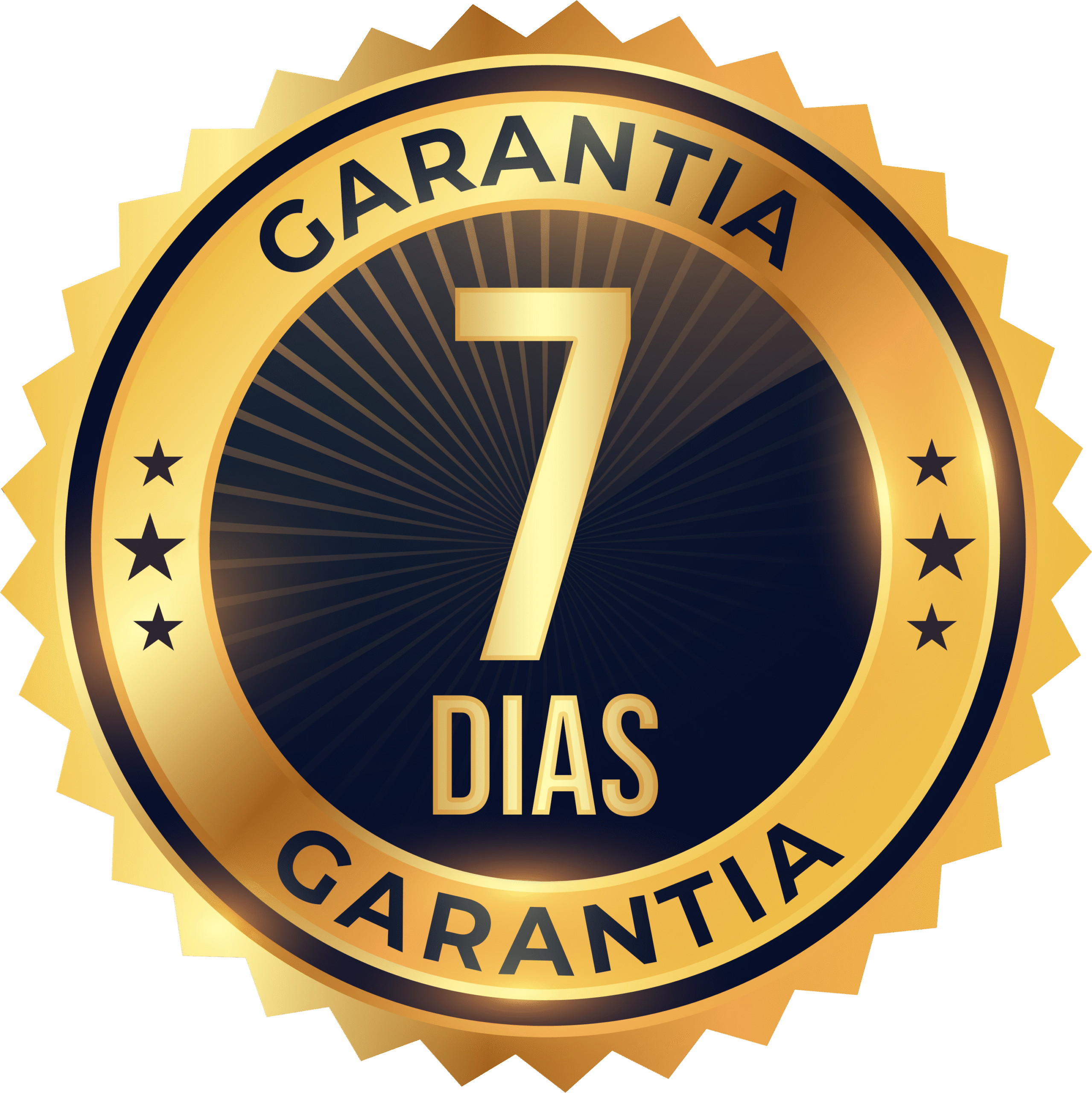 Garantia incondicional de 7 dias